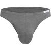 image:imageAvidlove Mens Bikini Underwear Low Rise Briefs Microfiber Underpants 4 PackBlackGrey3