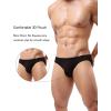 image:imageAvidlove Mens Bikini Underwear Low Rise Briefs Microfiber Underpants 4 PackBlackOrangePurpleFluorescent Pink