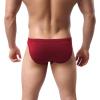 image:imageAvidlove Mens Bikini Underwear Low Rise Briefs Microfiber Underpants 4 PackBlueOrangeLight PurpleDark Red