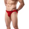 image:imageAvidlove Mens Bikini Underwear Low Rise Briefs Microfiber Underpants 4 PackRed
