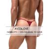 image:imageAvidlove Mens Lace Thong Sexy Low Rise Tback Gstring Comfortable Mens Thong Underwear 14 PackDark Red