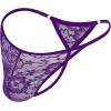 image:imageAvidlove Mens Lace Thong Sexy Low Rise Tback Gstring Comfortable Mens Thong Underwear 14 PackPurple