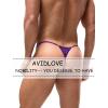 image:imageAvidlove Mens Lace Thong Sexy Low Rise Tback Gstring Comfortable Mens Thong Underwear 14 PackPurple