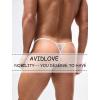image:imageAvidlove Mens Lace Thong Sexy Low Rise Tback Gstring Comfortable Mens Thong Underwear 14 PackWhite