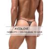 image:imageAvidlove Mens Lace Thong Sexy Low Rise Tback Gstring Comfortable Mens Thong Underwear 14 PackWine Redblackgray