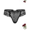 image:imageAvidlove Panties for Women Lace Thongs Cross Back Tanga Sexy Cheeky Low Waist Bikinis UnderwearBlack