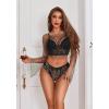 image:imageAvidlove Panties for Women Lace Thongs Cross Back Tanga Sexy Cheeky Low Waist Bikinis UnderwearBlackred