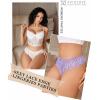 image:imageAvidlove Panties for Women Lace Thongs Cross Back Tanga Sexy Cheeky Low Waist Bikinis UnderwearBlackwhitegreenlight Purple
