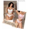 image:imageAvidlove Panties for Women Lace Thongs Cross Back Tanga Sexy Cheeky Low Waist Bikinis UnderwearBlackwhitepink