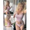 image:imageAvidlove Panties for Women Lace Thongs Cross Back Tanga Sexy Cheeky Low Waist Bikinis UnderwearBlackwhitepinklight Purple