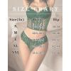 image:imageAvidlove Panties for Women Lace Thongs Cross Back Tanga Sexy Cheeky Low Waist Bikinis UnderwearGreen