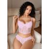 image:imageAvidlove Panties for Women Lace Thongs Cross Back Tanga Sexy Cheeky Low Waist Bikinis UnderwearPink