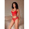 image:imageAvidlove Panties for Women Lace Thongs Cross Back Tanga Sexy Cheeky Low Waist Bikinis UnderwearRed