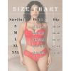 image:imageAvidlove Panties for Women Lace Thongs Cross Back Tanga Sexy Cheeky Low Waist Bikinis UnderwearRed