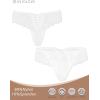 image:imageAvidlove Panties for Women Lace Thongs Cross Back Tanga Sexy Cheeky Low Waist Bikinis UnderwearWhite