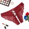 image:imageAvidlove Panties for Women Sexy Cheeky Underwear Criss Cross Lace Hipster PantyBurgundy