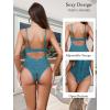 image:imageAvidlove Sexy Lingerie for Women Lace Teddy Bodysuit Deep V Cut Out Babydoll One Piece lingerieBlue Green