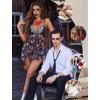 image:imageAvidlove Women Lace Lingerie Front Closure Babydoll V Neck Nightwear Sexy Chemise NightieHalloween Print
