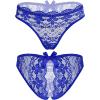 image:imageAvidlove Women Lace Panties Floral Lace Briefs Sexy Hollow Out Bow Underwear 14 PackBlue