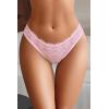 image:imageAvidlove Women Lace Panties Floral Lace Briefs Sexy Hollow Out Bow Underwear 14 PackPink