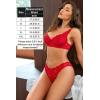 image:imageAvidlove Women Lace Panties Floral Lace Briefs Sexy Hollow Out Bow Underwear 14 PackRed