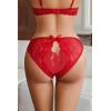 image:imageAvidlove Women Lace Panties Floral Lace Briefs Sexy Hollow Out Bow Underwear 14 PackRed