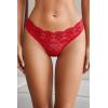 image:imageAvidlove Women Lace Panties Floral Lace Briefs Sexy Hollow Out Bow Underwear 14 PackRed