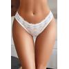 image:imageAvidlove Women Lace Panties Floral Lace Briefs Sexy Hollow Out Bow Underwear 14 PackWhite