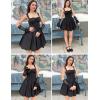 image:imageAvidlove Women Ruffle Bow Lace Gloves Fingerless Mid Elbow Sleeve Costume Wedding Opera Tea Party Prom Cosplay GothicBlack