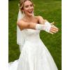 image:imageAvidlove Women Short Lace Gloves Fingerless Bridal Wrist Glove Opera Evening Wedding Tea Party Prom Cosplay Gothic ClothesWhite