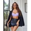 image:imageAvidlove Womens Lace Underwire Bra Sexy Mesh Balconette Unlined Everyday Bra LingerieLilac
