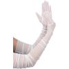 image:imageAvidlove Womens Long Sheer Gloves Tulle Mesh Gloves 1920s Wedding Opera Tea Party Dance GloveWhite