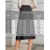 image:imageAvidlove Womens Satin Half Slip 36 Lace Long Underskirt SXXLBlack
