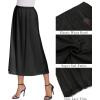 image:imageAvidlove Womens Satin Half Slip 36 Lace Long Underskirt SXXLBlackWhite