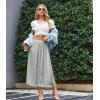 image:imageAvidlove Womens Satin Half Slip 36 Lace Long Underskirt SXXLLight Gray