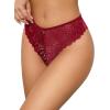 image:imageAvidlove Womens Underwear Lace Cheeky Panties Criss Cross Back Bikini Thongs Sexy UndiesBurgundy