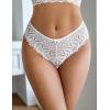 image:imageAvidlove Womens Underwear Lace Cheeky Panties Criss Cross Back Bikini Thongs Sexy UndiesWhite