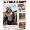 image:imageAvidlove Lace Bralettes for Women Y2k Strap Bustier Cami Top V Neck Camisole LingerieDark Gray