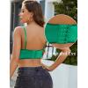 image:imageAvidlove Lace Bralettes for Women Y2k Strap Bustier Cami Top V Neck Camisole LingerieGreen