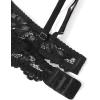 image:imageAvidlove Sexy Lingerie Set for Women Lace Bra and Panty Sets Underwire Push Up Lace Lingerie Set XSXXLBlack