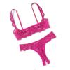 image:imageAvidlove Sexy Lingerie Set for Women Lace Bra and Panty Sets Underwire Push Up Lace Lingerie Set XSXXLRose Red