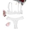 image:imageAvidlove Sexy Lingerie Set for Women Lace Bra and Panty Sets Underwire Push Up Lace Lingerie Set XSXXLWhite