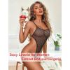 image:imageAvidlove Sexy Lingerie for Women Fishnet Bodysuit One Piece Teddy Lingerie Fish net Babydoll NightwearBlack