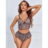 image:imageAvidlove Sexy Pajamas for Women Set Sheer Lingerie Set 2 Piece Mesh Cami Shorts NightwearLight Leopard Pattern