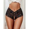 image:imageAvidlove Sexy Panties for Women Lace Underwear High Waist Cheeky PantyBlackgreendark Red