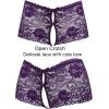 image:imageAvidlove Sexy Panties for Women Lace Underwear High Waist Cheeky PantyBlackredpurple