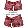 image:imageAvidlove Sexy Panties for Women Lace Underwear High Waist Cheeky PantyDark Red