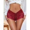 image:imageAvidlove Sexy Panties for Women Lace Underwear High Waist Cheeky PantyDark Red