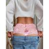 image:imageAvidlove Sexy Panties for Women Lace Underwear High Waist Cheeky PantyPinkblackred