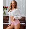 image:imageAvidlove Sexy Panties for Women Lace Underwear High Waist Cheeky PantyPinkblackred
